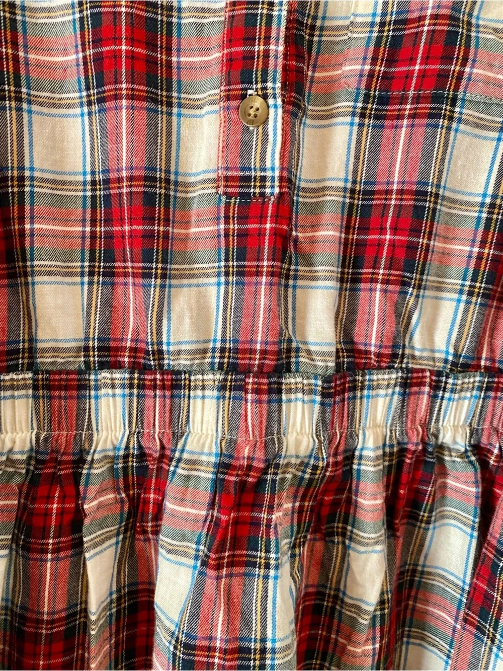 GAP cozy plaid